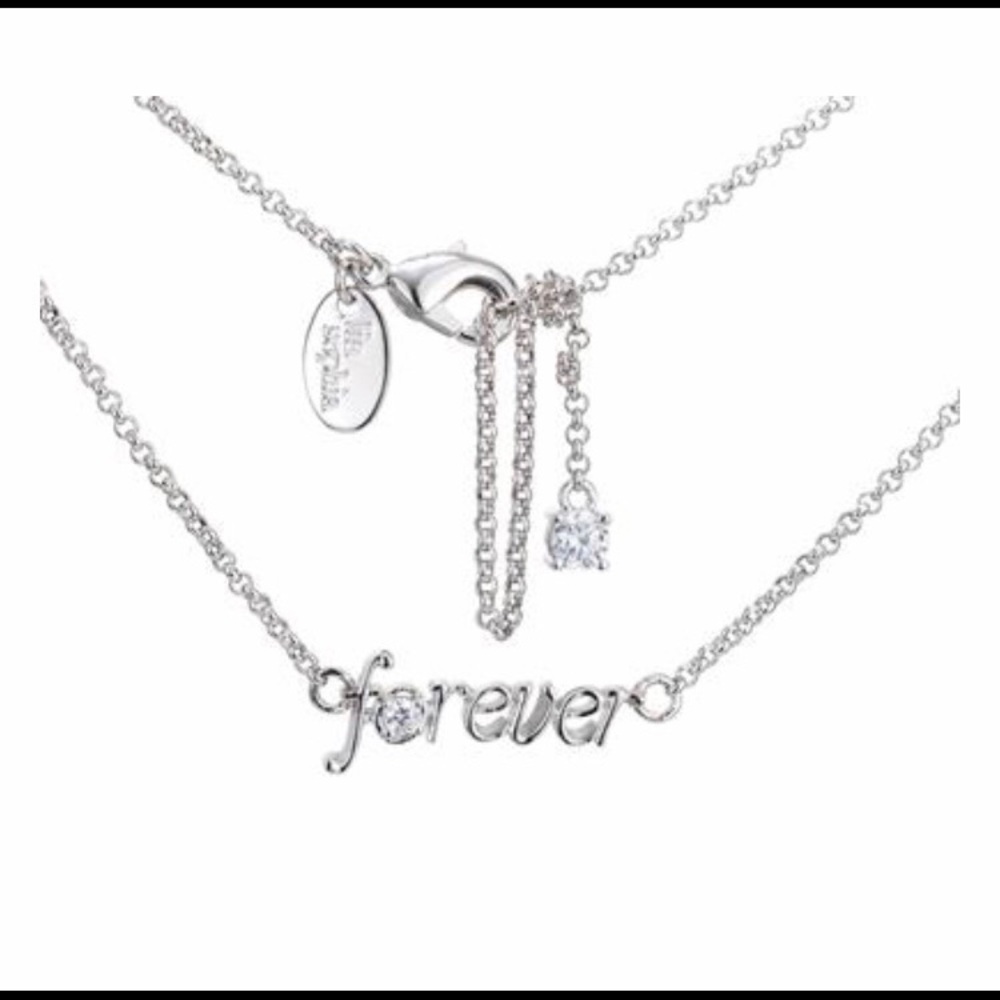Brand New “Forever” Necklace with Cubic Zirconia